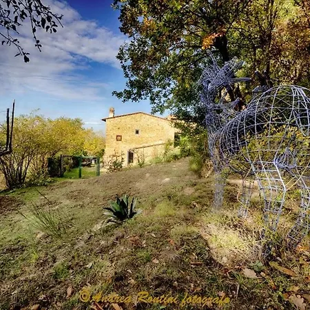 La Casa Nel Bosco D'arte- In Chianti, House With Private Garden * Greve in Chianti